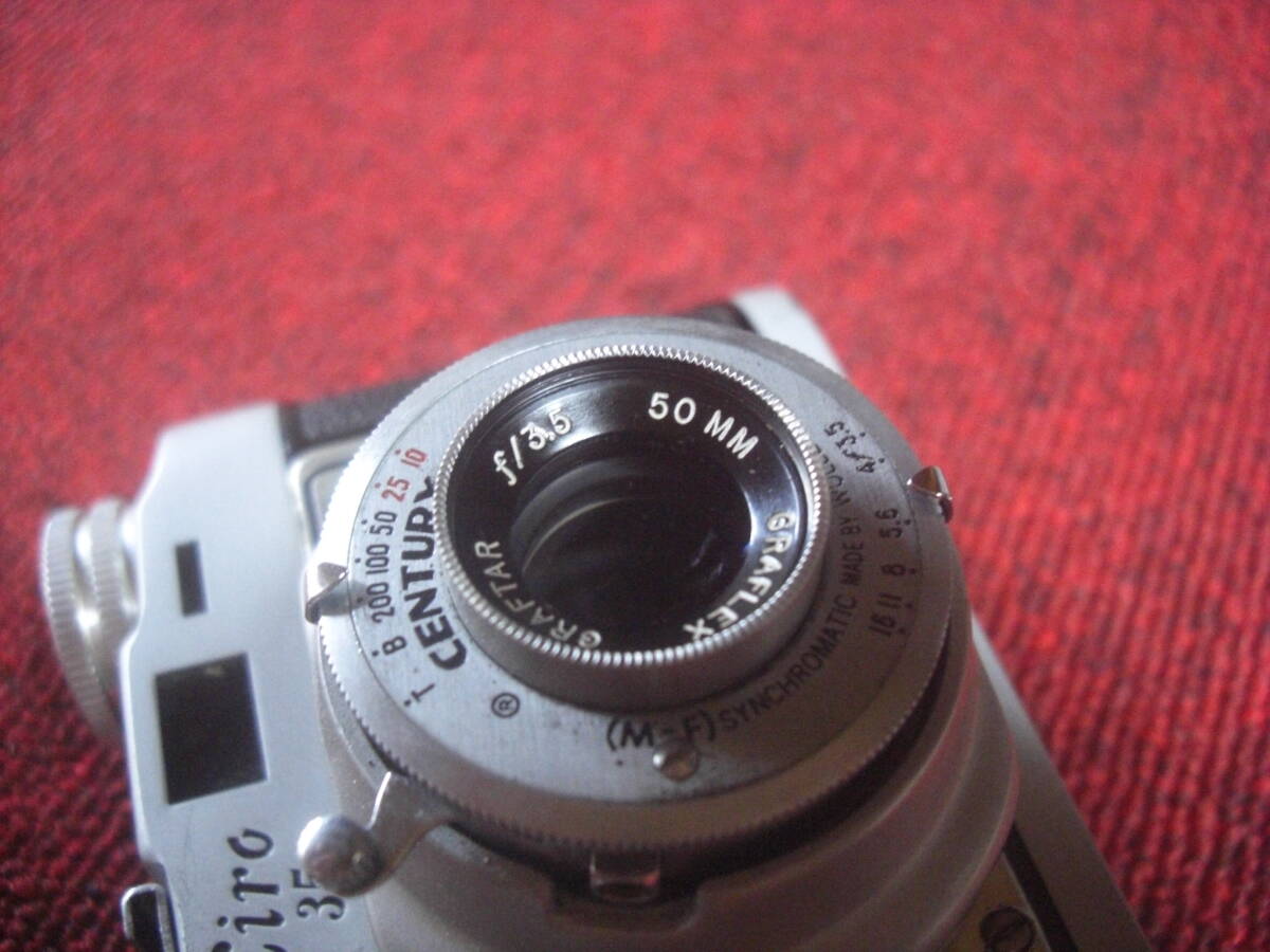 クラッシックカメラ Ciro35 GRAFLEX GRAFTAR ジャンク bj1の画像5