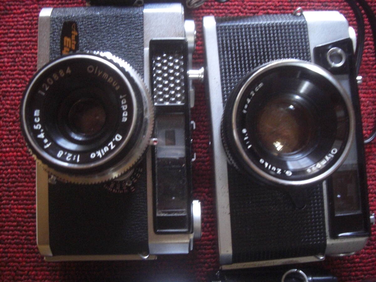クラッシックカメラ オリンパス 各種 まとめて 合計5台 ジャンク bj8の画像3