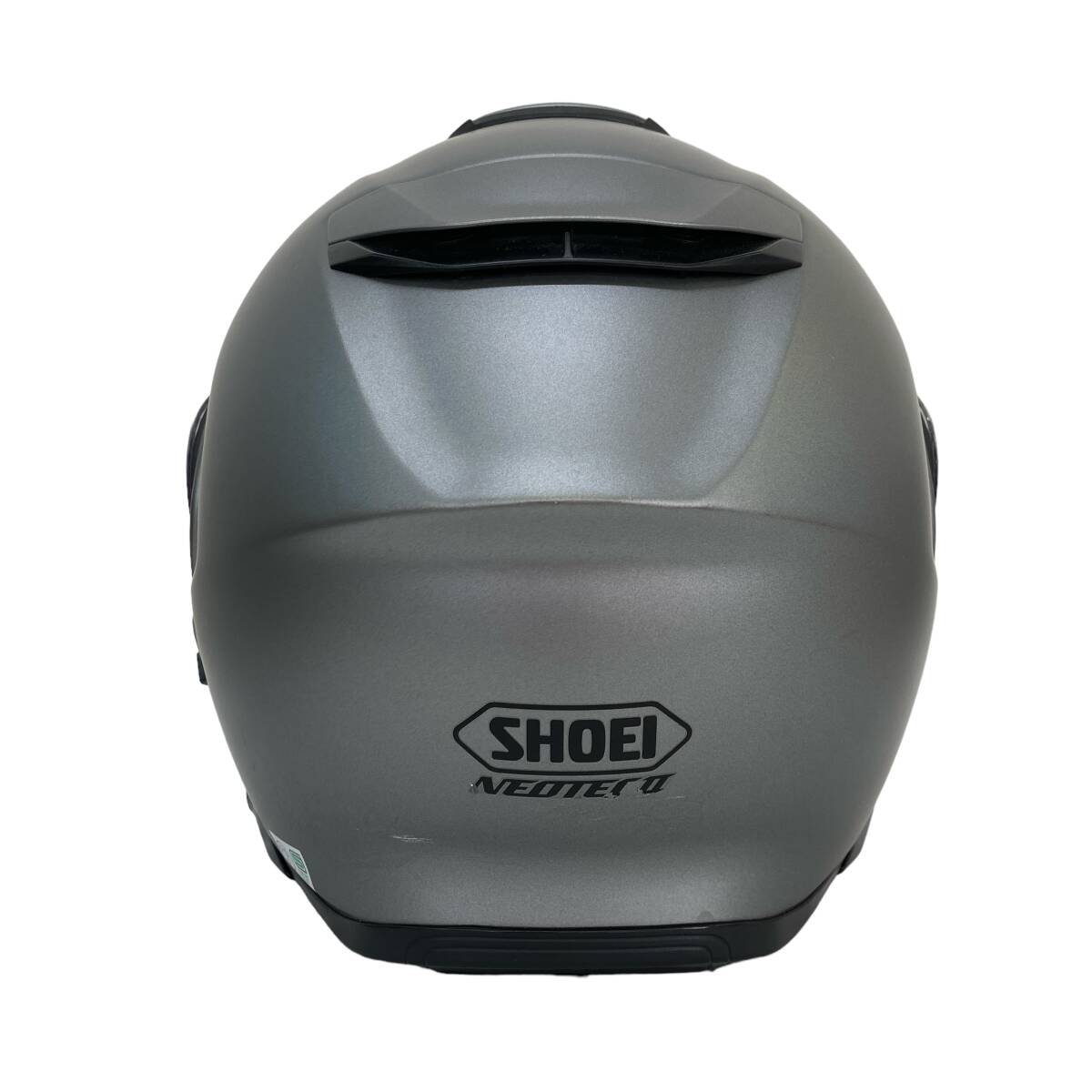 【即決】 SHOEI ショウエイ NEOTEC2 ネオテック2 システムヘルメット※SENA SRLインカム付（動作確認済み） Mサイズ グレー系 7675-120の画像4