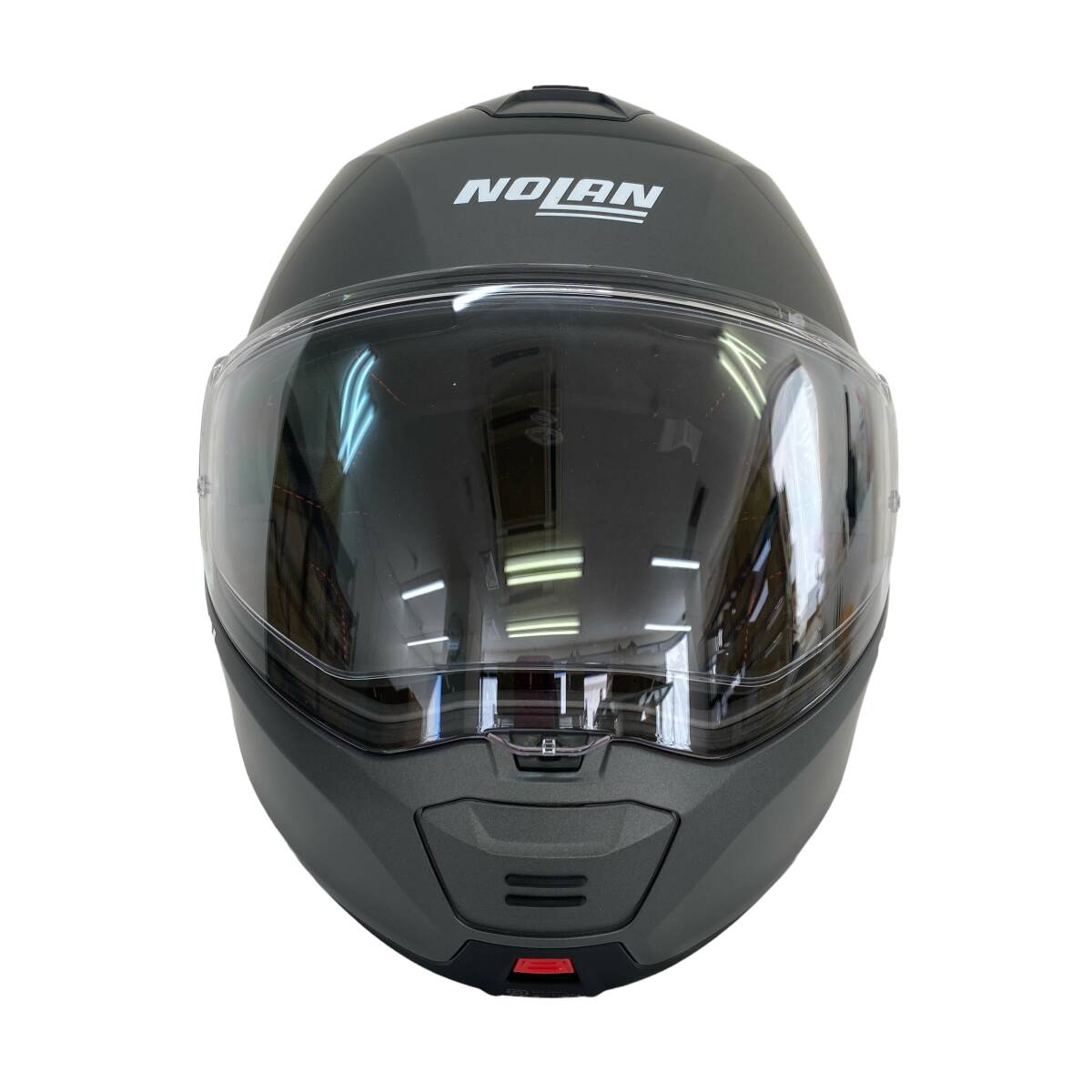 【美品】 NOLAN ノーラン システムヘルメット N100-5 PLUS Lサイズ 黒系 ブラック系 7688-120の画像2