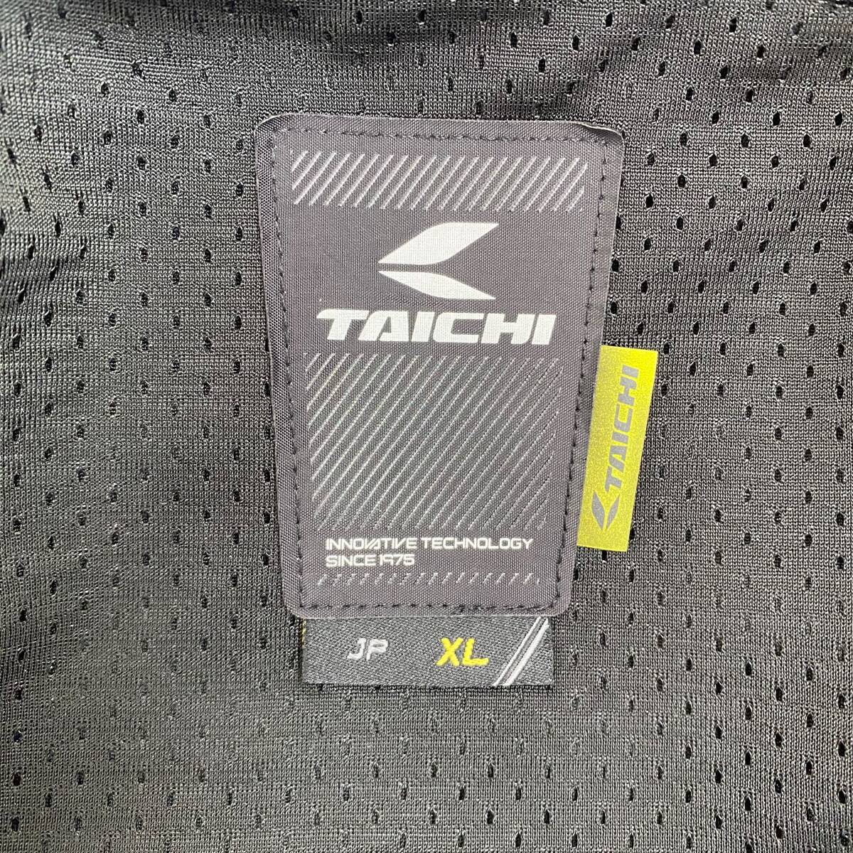 【美品】 RS TAICHI アールエスタイチ トルクメッシュジャケット RSJ331 黒系 ブラック系 XLサイズ 8109-100の画像4