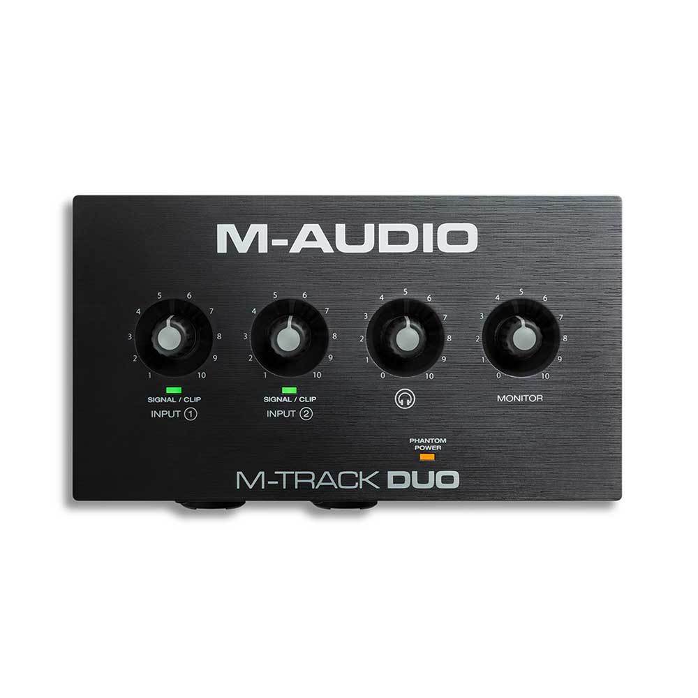 M-AUDIO M-Track Duo 2チャンネルUSBオーディオインターフェースの画像4