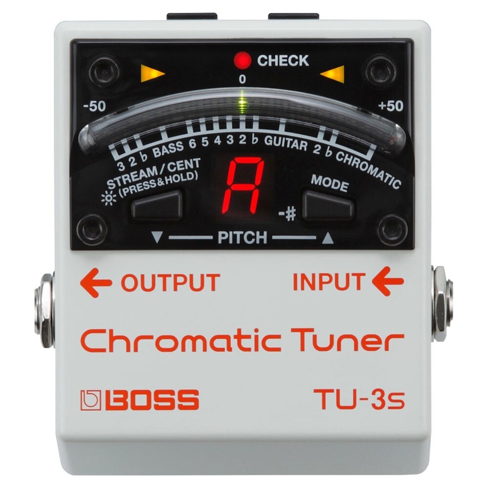 BOSS TU-3S Chromatic Tuner compact тюнер 