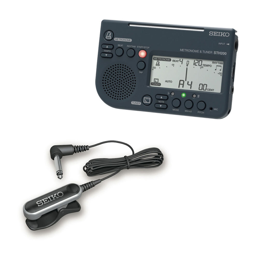 SEIKO STH200B tuner metronome STM30 B tuner Mike set wind instrumental music wind instruments 