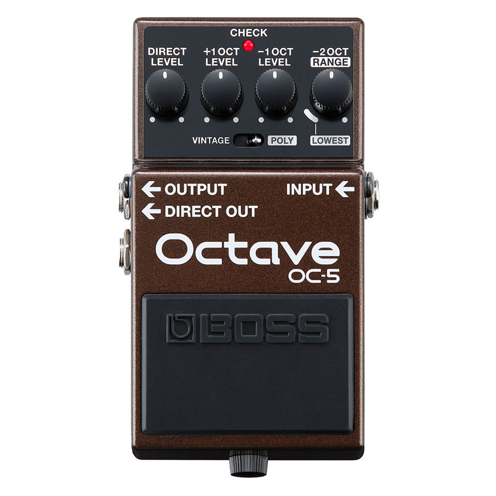 オクターバー エフェクター ボス BOSS OC-5 Octave ギターエフェクター オクターブ_画像1