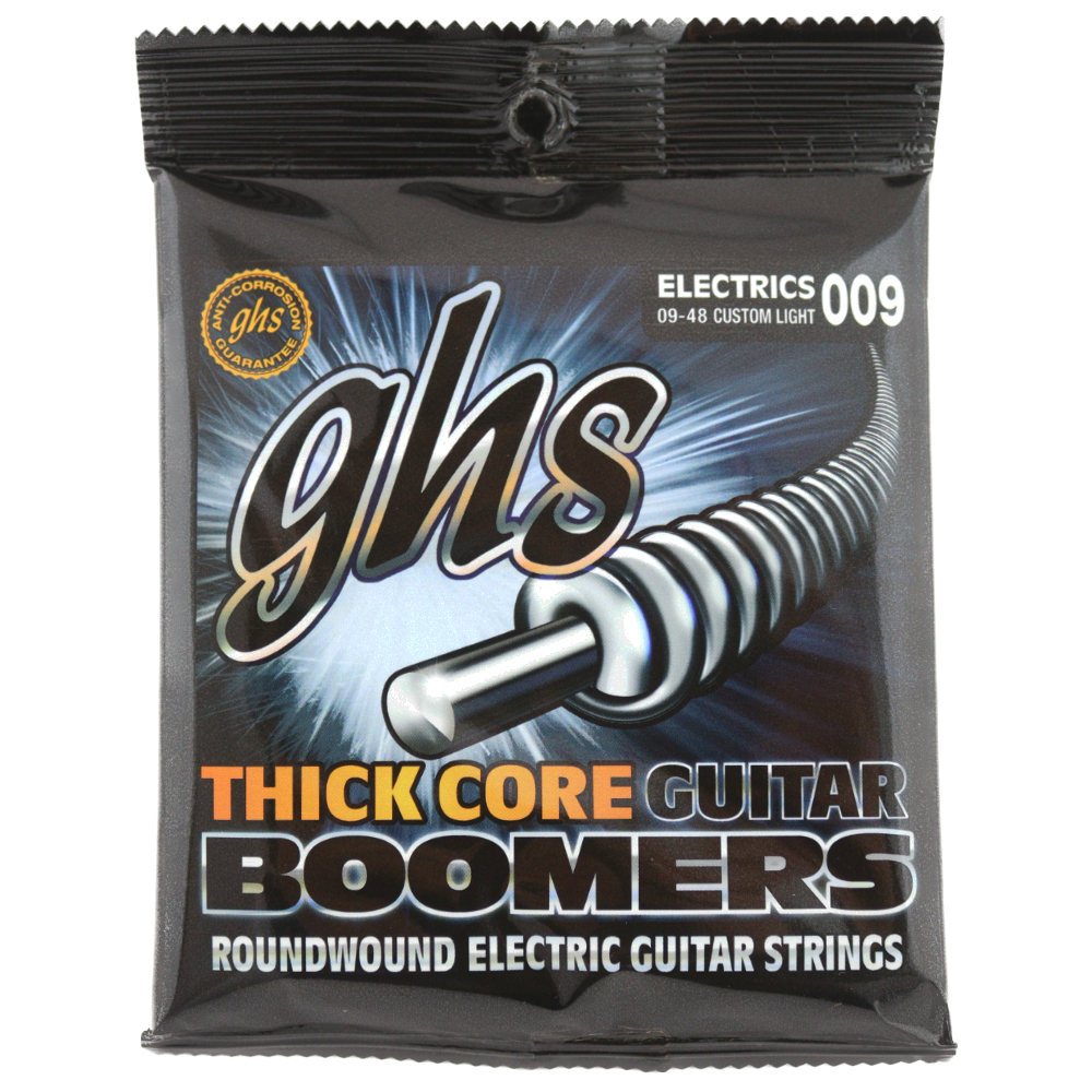 GHS HC-GBCL Thick Core Boomers CUSTOM LIGHT 009-048 электрогитара струна 