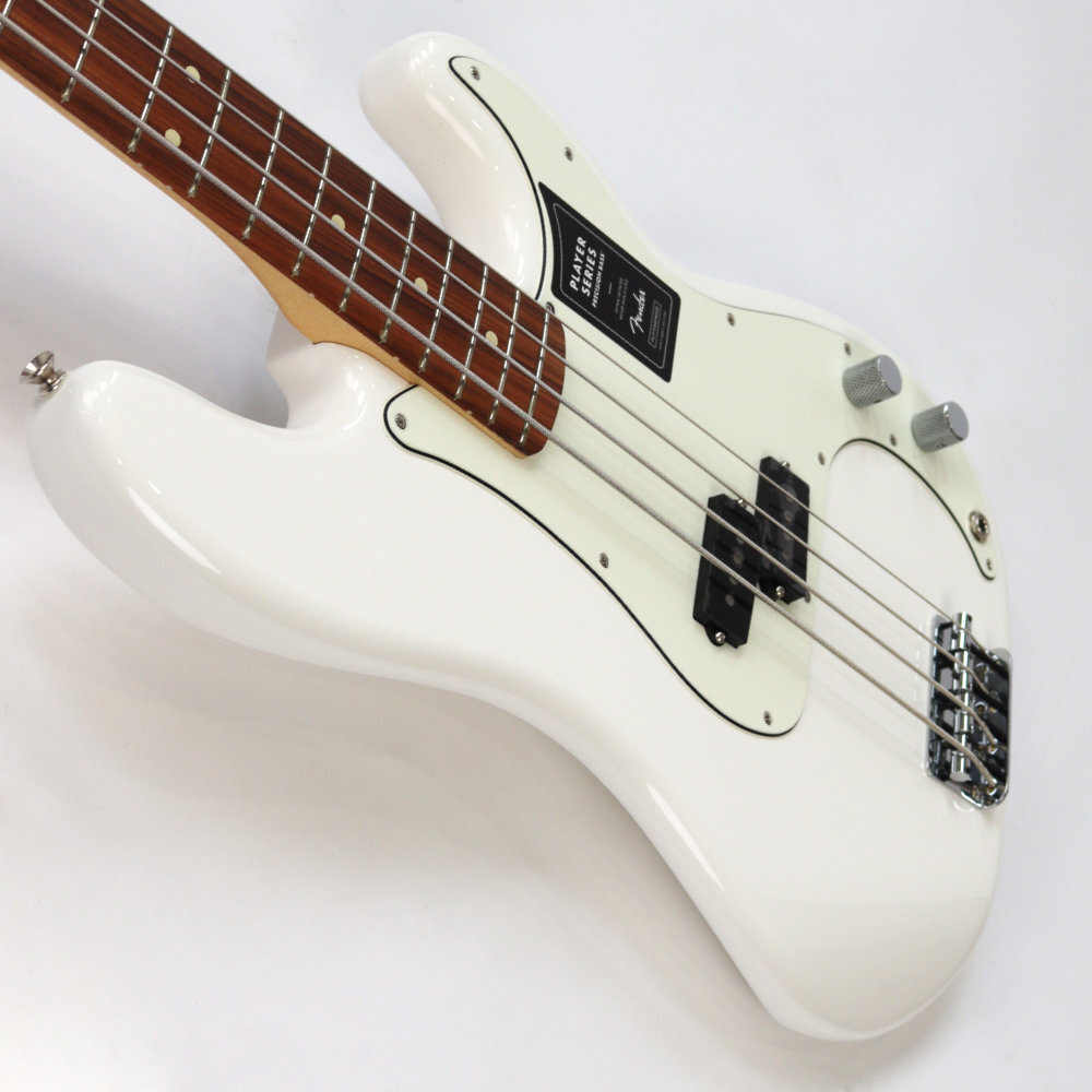 Fender フェンダー Player Precision Bass PF Polar White エレキベース アウトレット_画像9