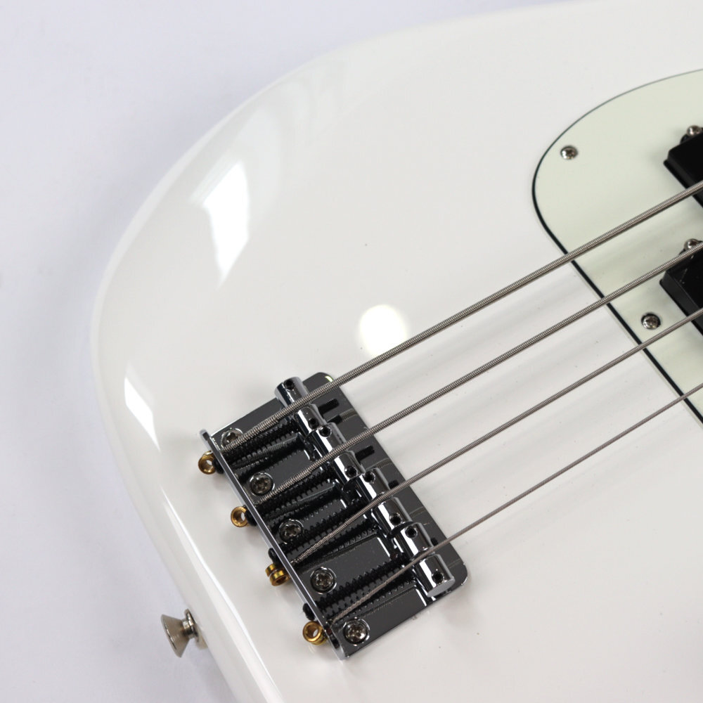 Fender フェンダー Player Precision Bass PF Polar White エレキベース アウトレット_画像2