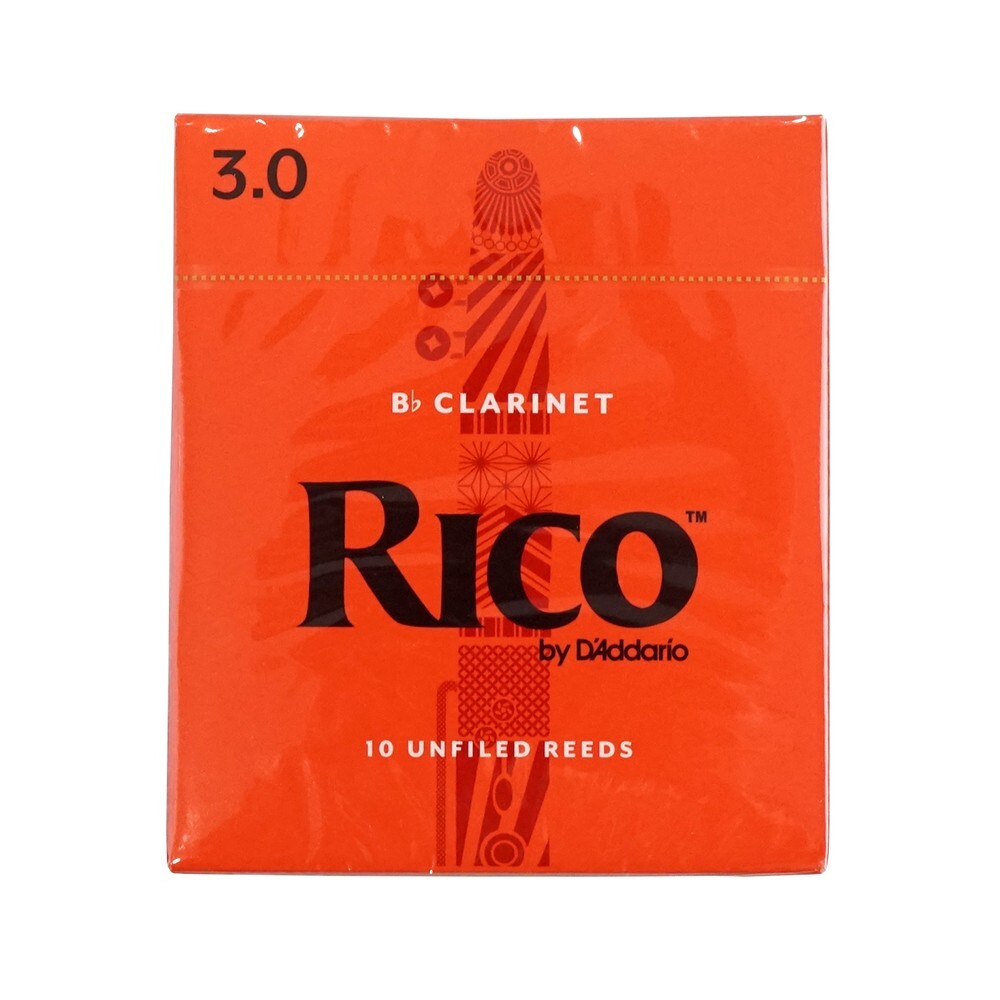 D'Addario Woodwinds/RICO RCA1030 リコ B♭クラリネット リード 3 10枚入の画像1