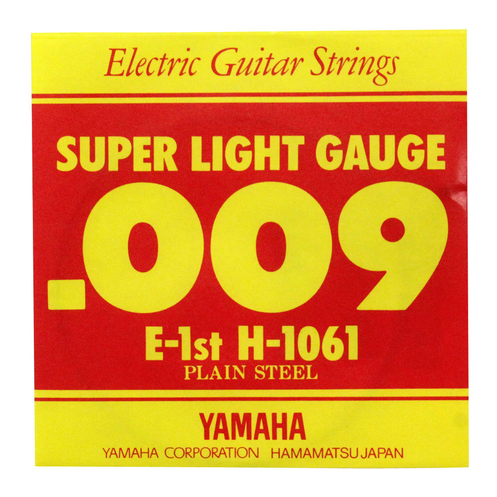 ヤマハ YAMAHA H1061 エレキギター用 バラ弦 1弦×6本_画像1