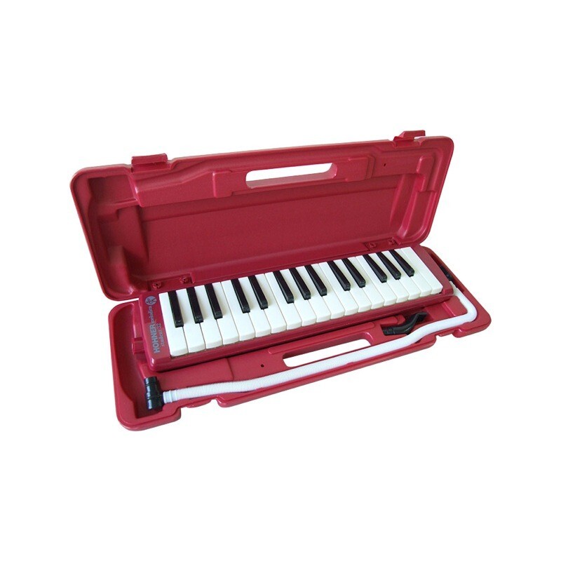 HOHNER MELODICA STUDENT32 RED мелодика & запасной для дуть .. комплект [ урок ..... наклейка подарок ]