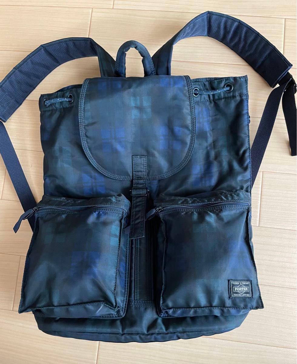 限定 ヘッドポーター タンカー HEAD PORTER チェック リュック 限定 ヘッドポーター タンカー HEAD PORTER チェック リュック