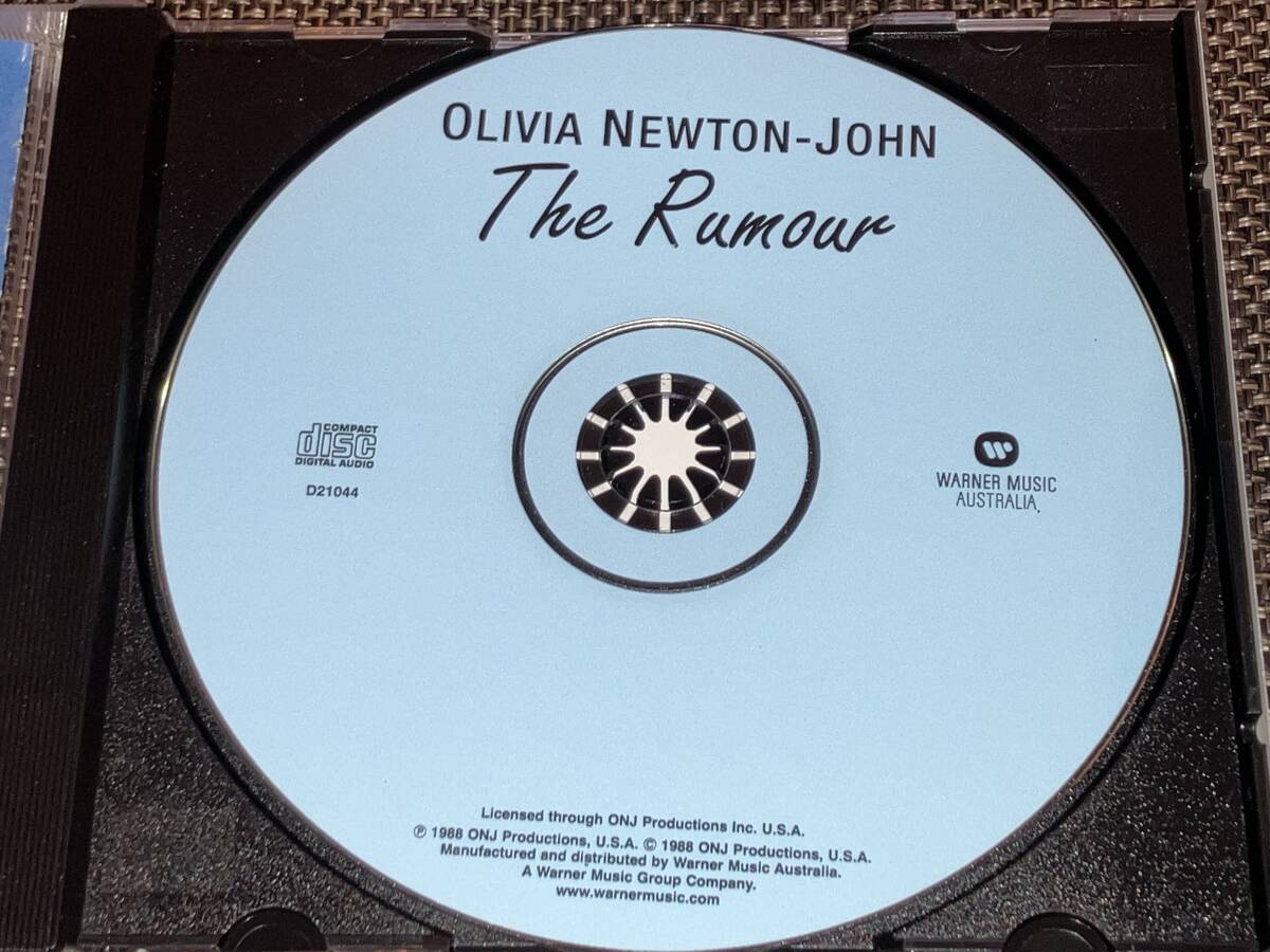 送料込み Olivia Newton-John オリビア・ニュートン・ジョン / 噂 the Rumor オーストラリア盤 リマスター仕様 即決の画像3