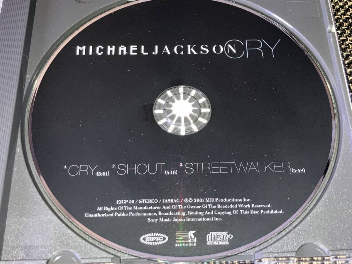 送料込み Michael Jackson マイケル ジャクソン / CRY クライ 即決の画像3