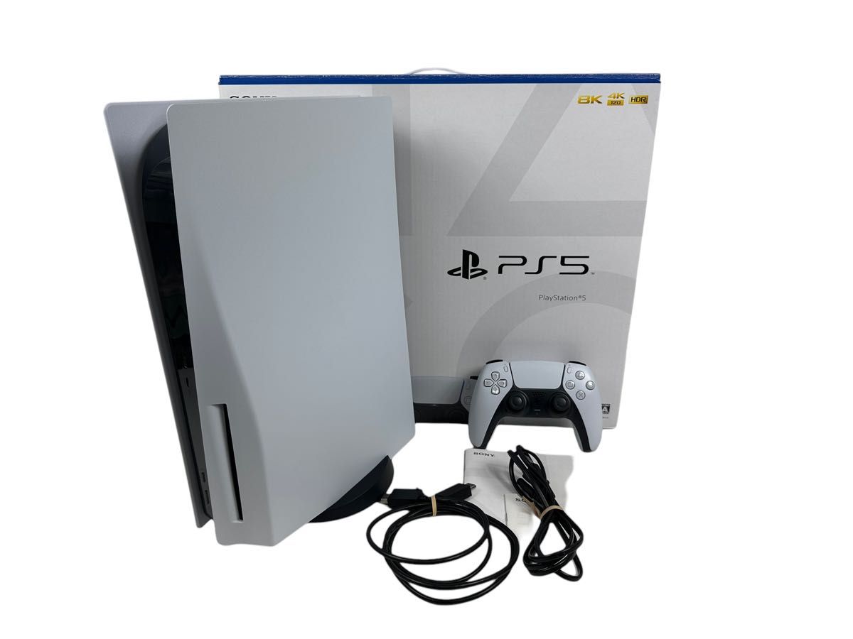 【動作確認済み】 SONY PS5 本体  CFI-1100A  ディスクドライブ搭載モデル 完品 PlayStation