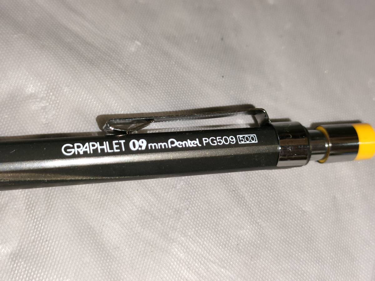 ぺんてる シャープペン グラフレット 0.9mm PG509-GD Pentel GRAPHLETの画像2
