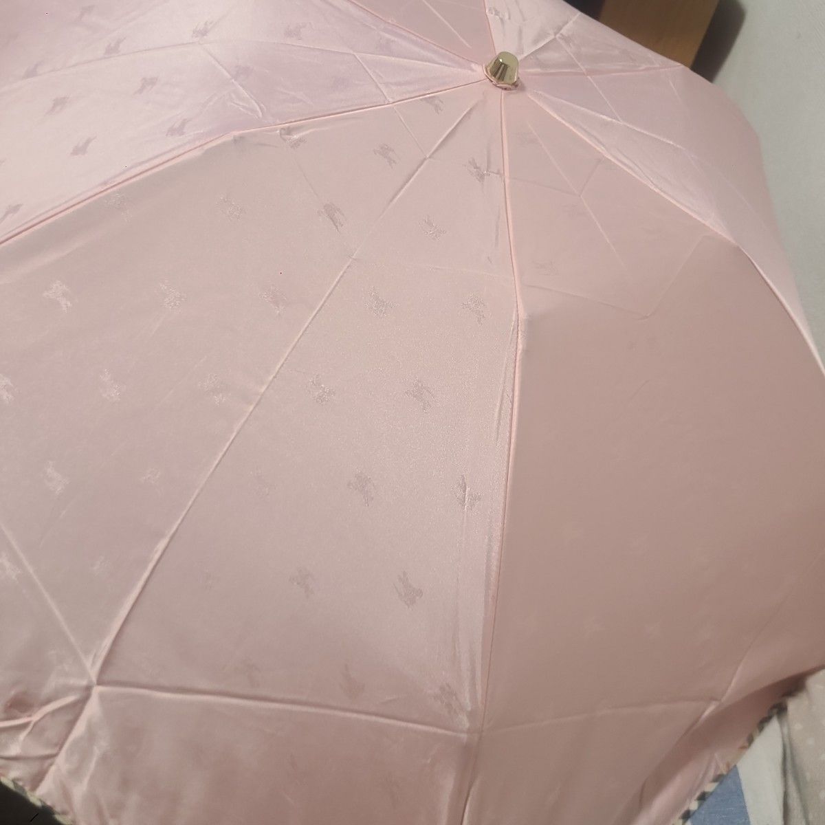 BURBERRY　バーバリー　折りたたみ傘 折り畳み傘 雨傘 傘　ホース　透かし