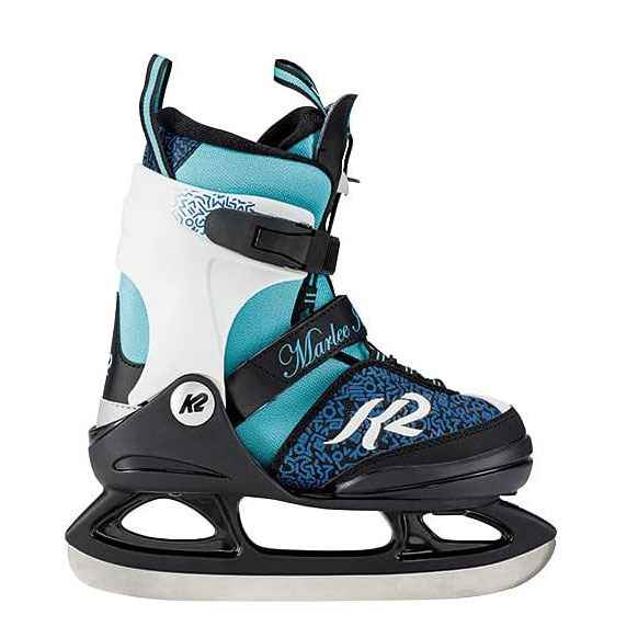 C3049YO [ unused goods ] ice skating shoes shoes 22.5cm K2 MARLEE ICE Junior girls Red Bull Japan blue / black for sport goods 