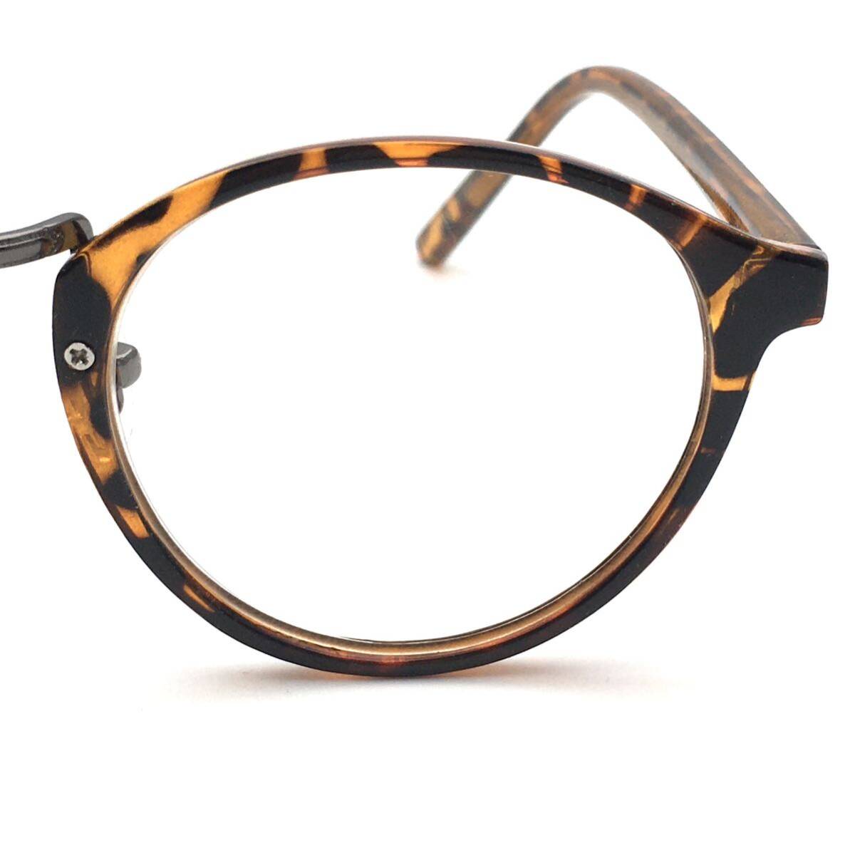 老眼鏡に見えない　クラシックボストンダテメガネのようなおしゃれな老眼鏡　ブルーライト、紫外線カットレンズ仕様　ユニセックス　BR_画像5