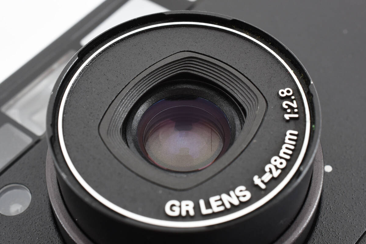 Ricoh GR1s GR Lens 28mm F2.8 ブラックの画像9