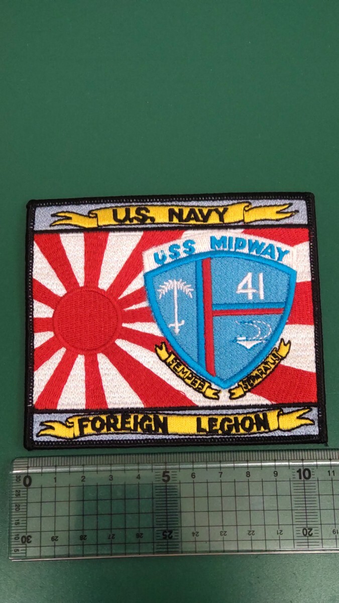 ワッペン 階級章 米海軍 U.S.NAVY ミリタリー D-3の画像1