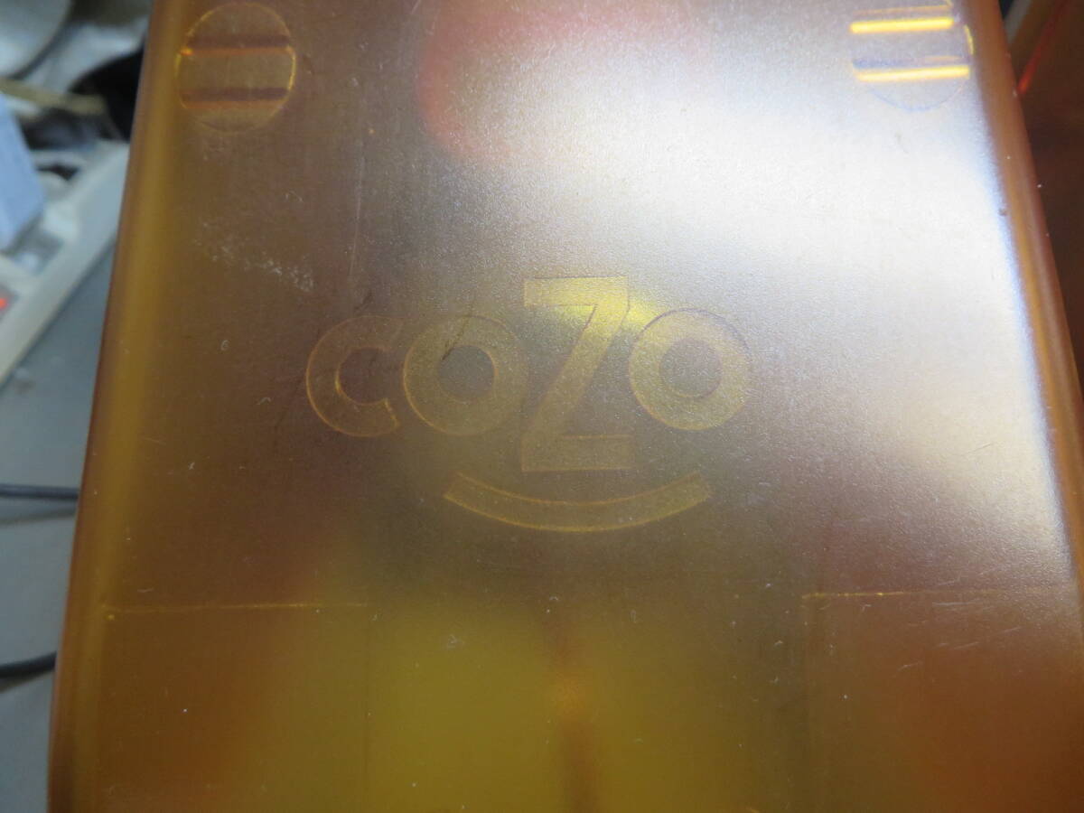 激レア COZO スピーカー 中古品 iMac 内芝製作所 タンジェリン 動作確認済の画像5