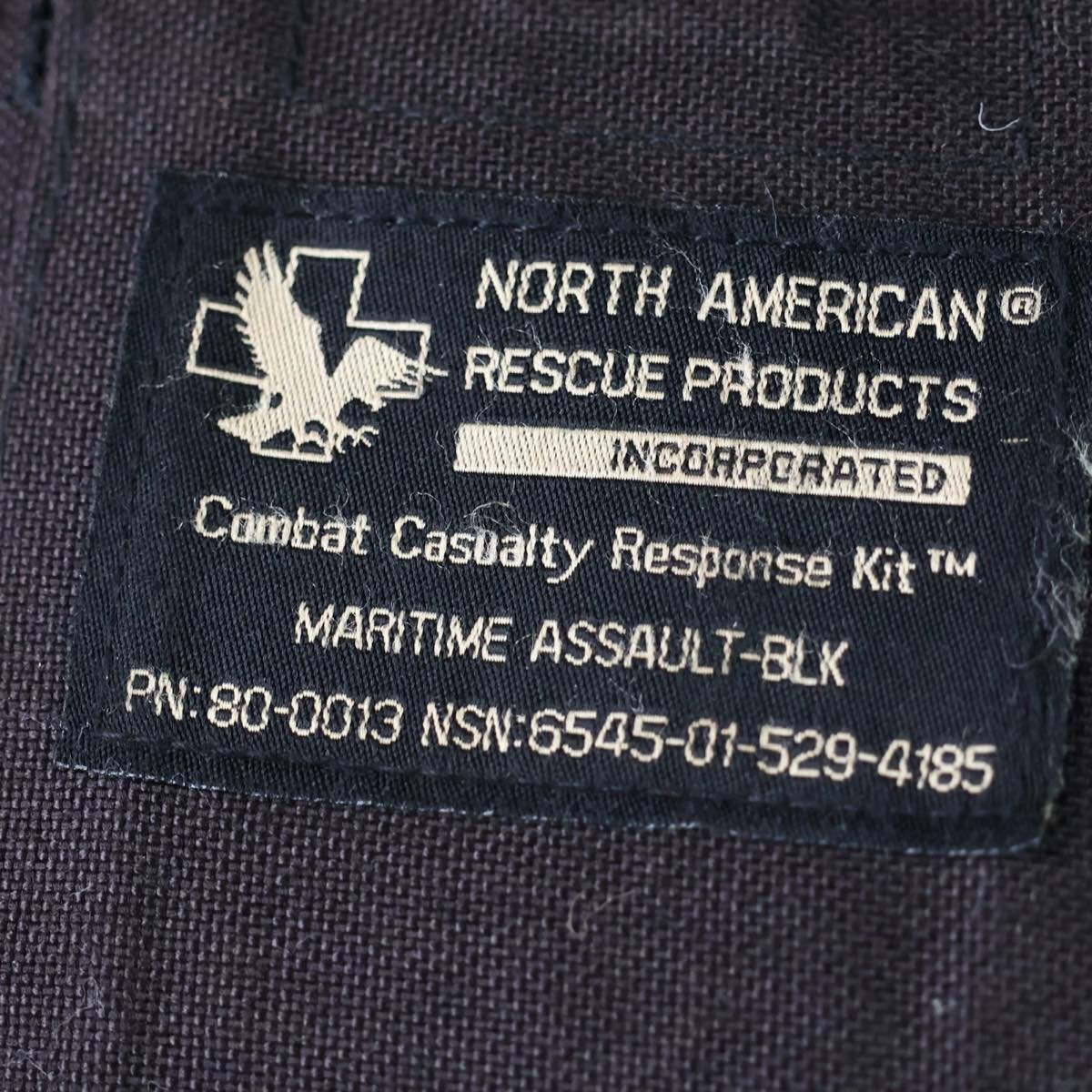North American メディックポーチ Rescue Products メディカルポーチ ブラック #S-7864の画像2