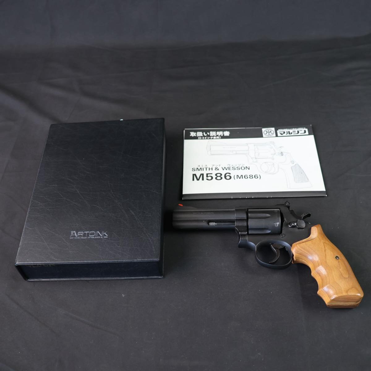 マルシン S&W M586 357 マグナム リボルバー モデルガン STGA #S-8114_画像1