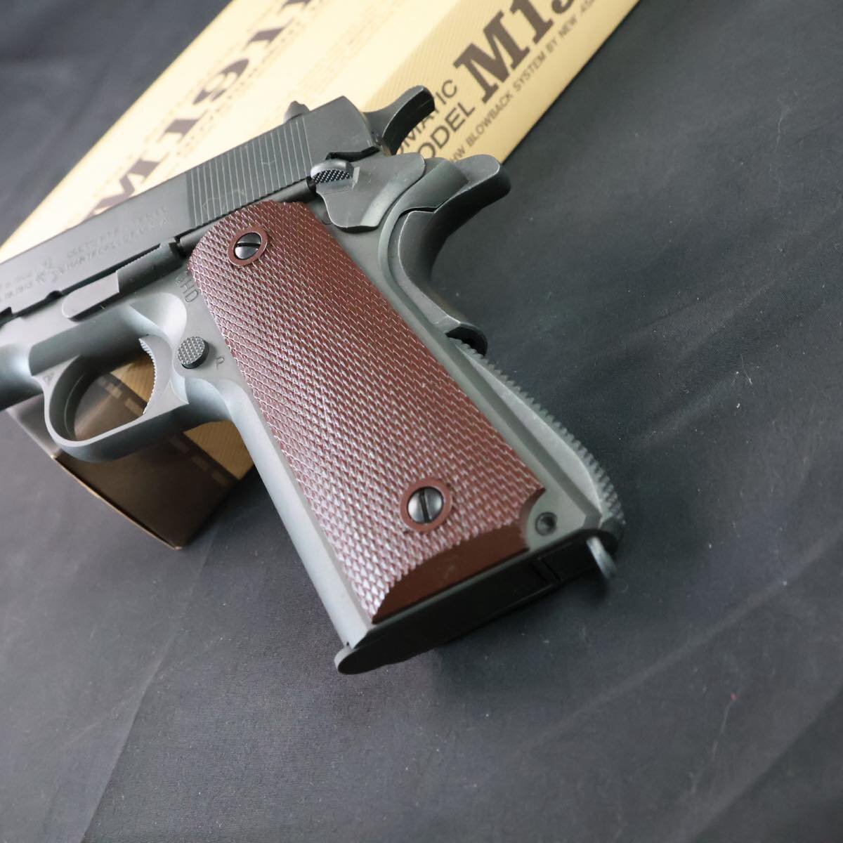 MGC コルト M1911A1 ガバメント モデルガン SPG HW パーカライズド #S-8319_画像5