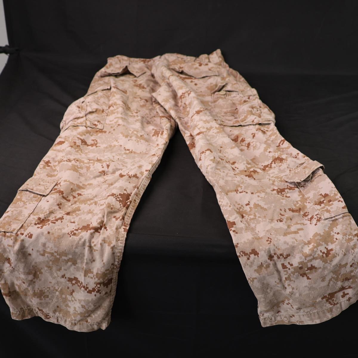 アメリカ軍 放出品 USMC marpat 迷彩 FROG BDUパンツ #S-8405の画像2