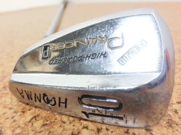 ♪HONMA ホンマ PRANCER P FE-700 HIGH-PCWERED ウェッジ 10番 純正スチールシャフト HIGH-PCWERED GOLD SUPER FLEX-R400 中古品♪F1708_画像3