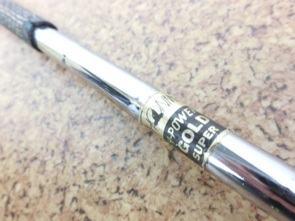 ♪HONMA ホンマ PRANCER P FE-700 HIGH-PCWERED ウェッジ 10番 純正スチールシャフト HIGH-PCWERED GOLD SUPER FLEX-R400 中古品♪F1708_画像8