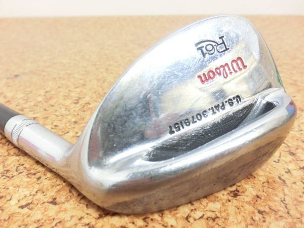 ♪Wilson ウイルソン R-61 Sandy Andy サンディアンディ ウェッジ SW スチールシャフト Astron FLEX-? 中古品♪F1306_画像1