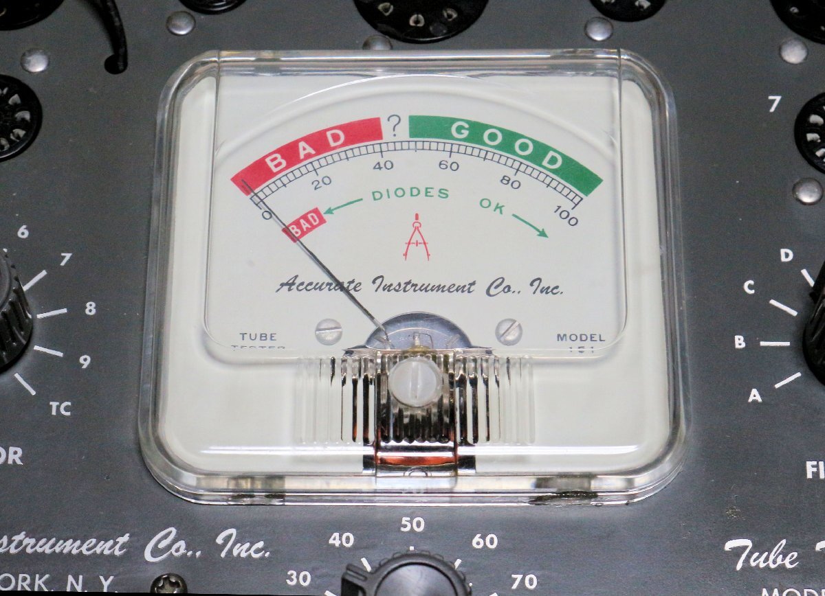 使って満足 使いやすい 真空管試験器 Accurate151 昇圧アダプター付き ロシア球計測できる SS1_画像2