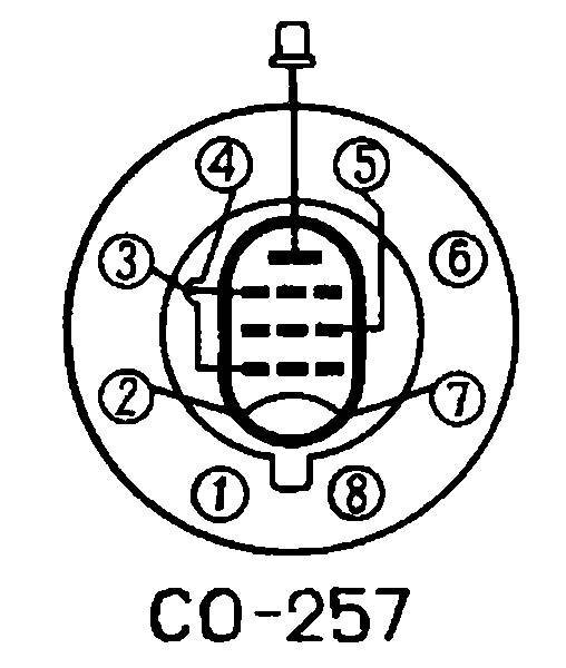 ヤフオク 輝く1本 超レア 金球 激安 ロシア軍用通信機電池管 СО-257 ham_画像6