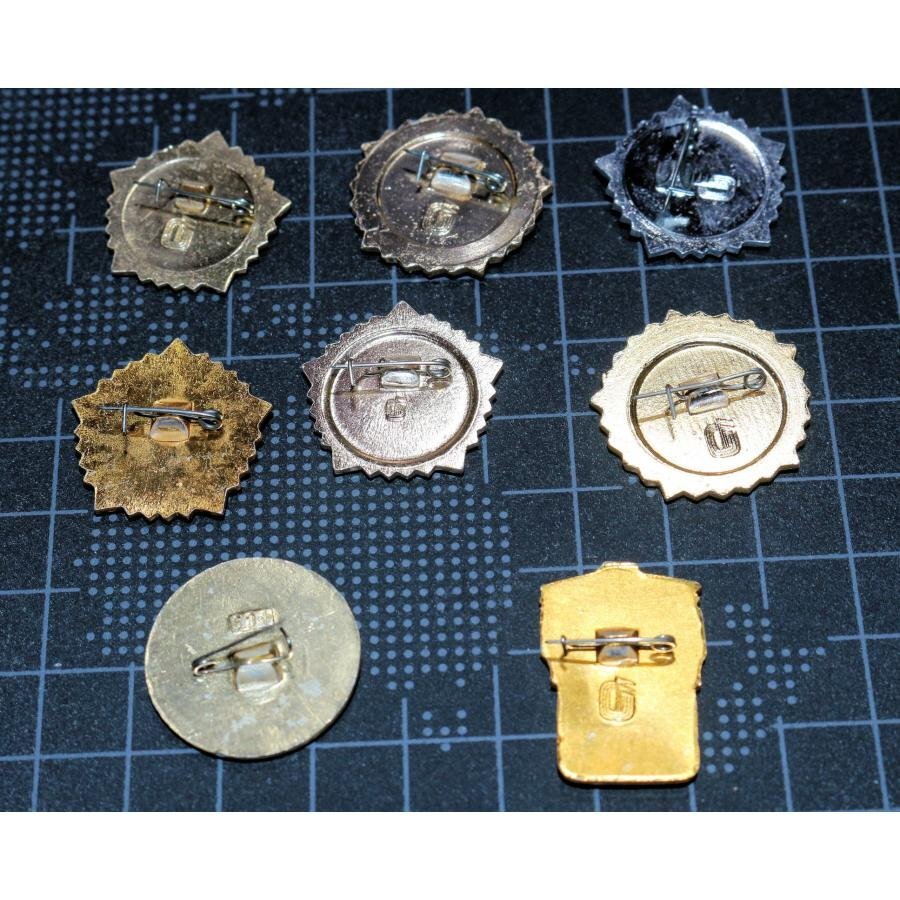 ヤフオク 8個セット ボイコットされた モスクワ五輪 ピンバッジ 旧ソ ロシア レア物 門外不出 pin_画像7