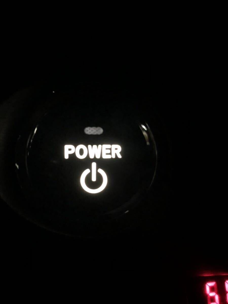 トヨタ11ピン プリウス30 スタートスイッチ ボタン LED打ち替え済み　後期　青ボタンベース_画像3