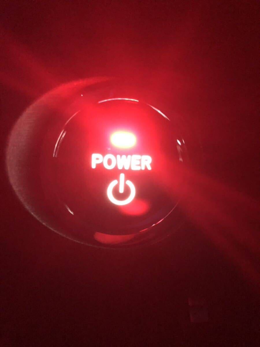 トヨタ11ピン プリウス30 スタートスイッチ ボタン LED打ち替え済み　後期　青ボタンベース_画像2