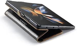 Lnobern スマホケース 対応Galaxy Z Fold4 ケース ビジネスケース SCG16 SC-55 ケース保護 スタン_画像3