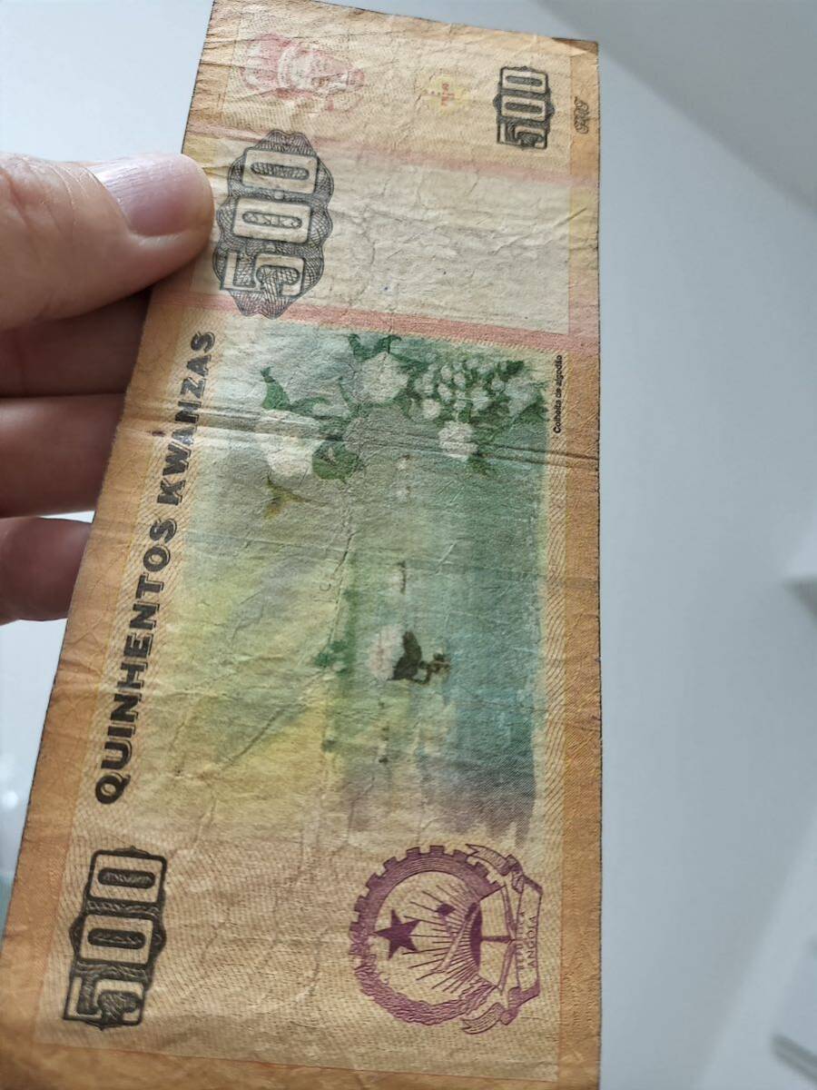A 2220.アンゴラ6種旧紙幣 外国紙幣 Moneyの画像9