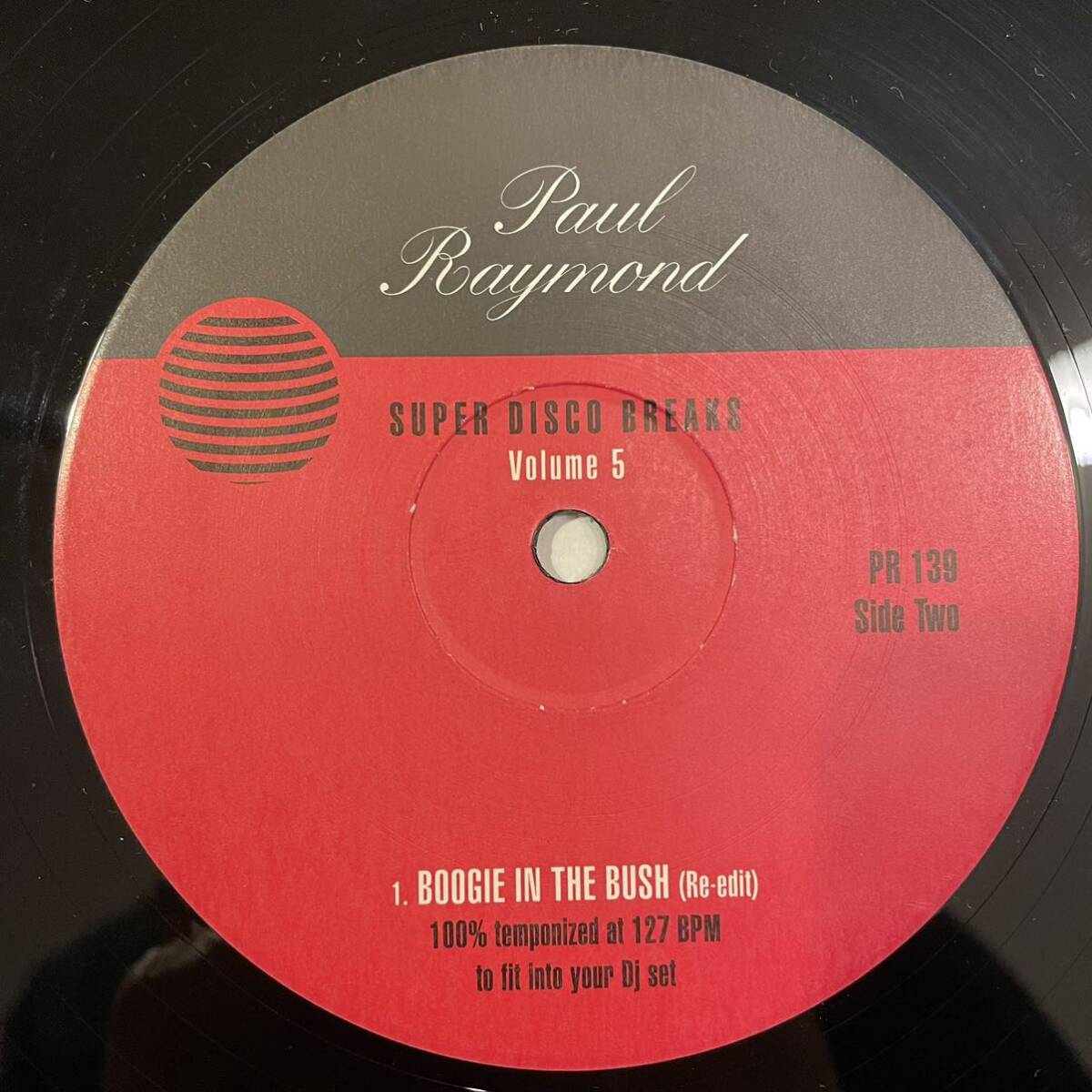 【12inchレコード】Carol Williams / Max Berlin 「Super Disco Breaks Volume 5」Love Is You (Re-Edit) /Boogie In The Bush (Re-Edit)_画像2