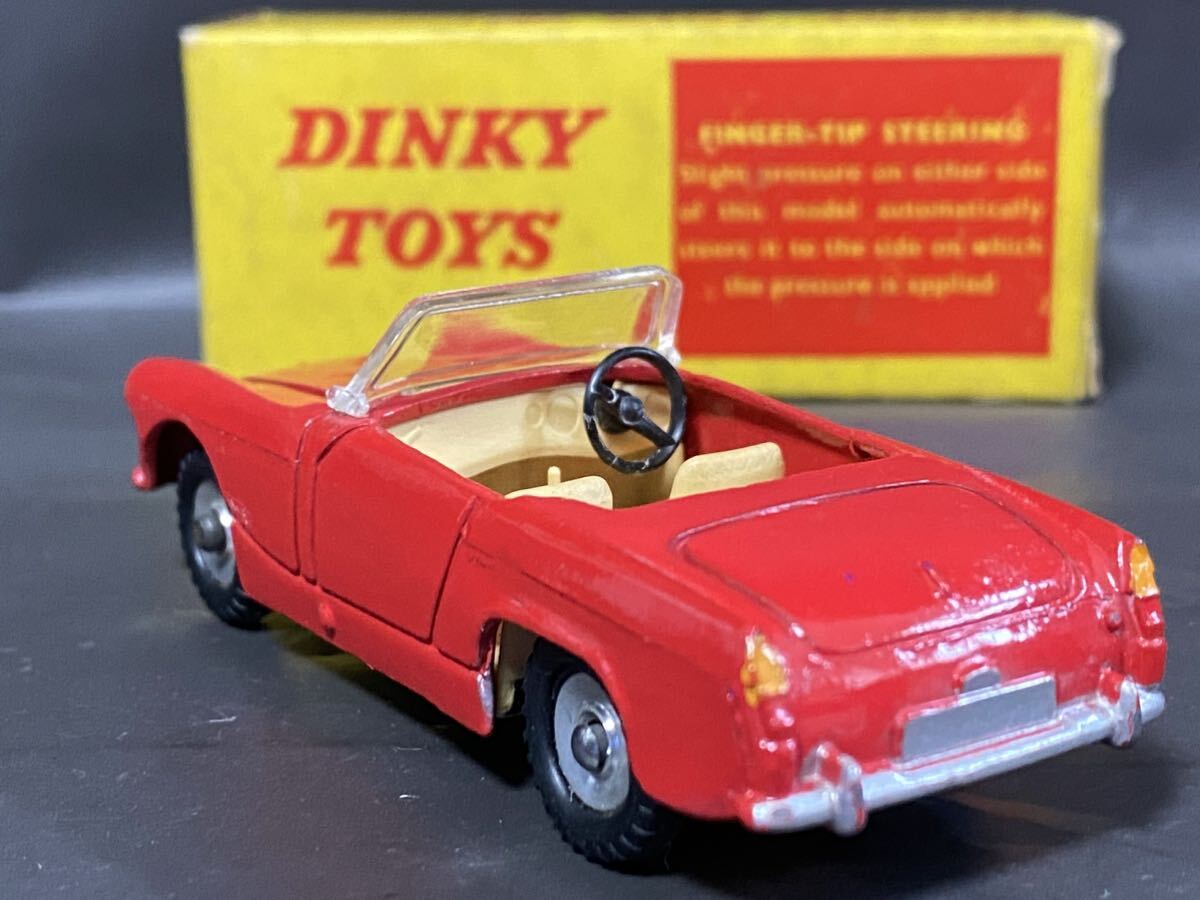 英 Dinky Toys #112 Austin Healey Sprite  ディンキー オースティン ヒーレー スプライト ビンテージ vintage Meccano England UKの画像2