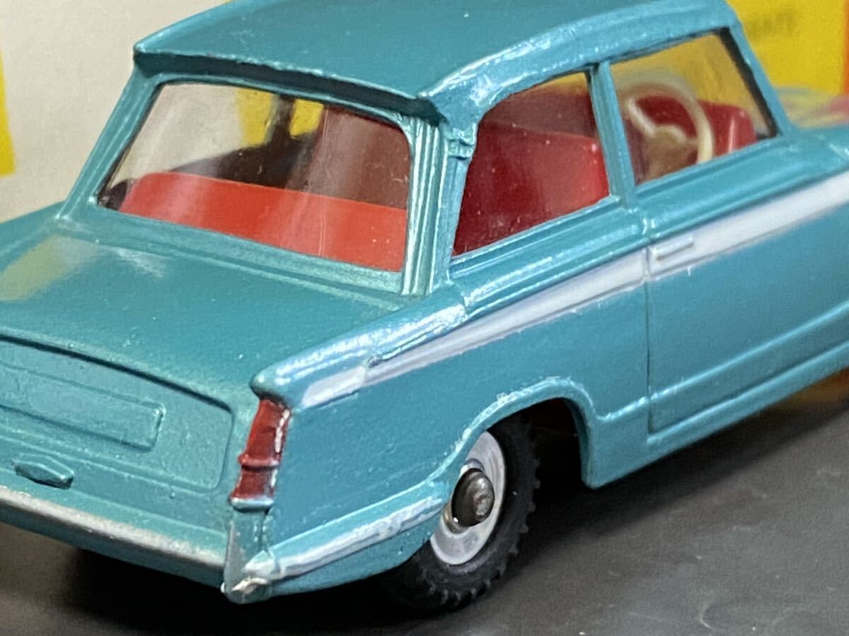 【珍品】英 Dinky Toys #134 Triumph Vitesse  ディンキー トライアンフ ヴィテス ビテス ビンテージ vintage Meccano England UKの画像10