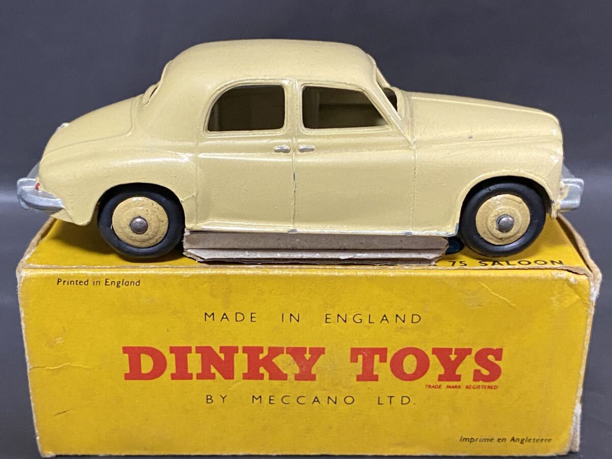 英 Dinky Toys #156 Rover 75 Saloon  ディンキー 40シリーズ ローバー P4 サルーン ビンテージ vintage Meccano England GB UKの画像4
