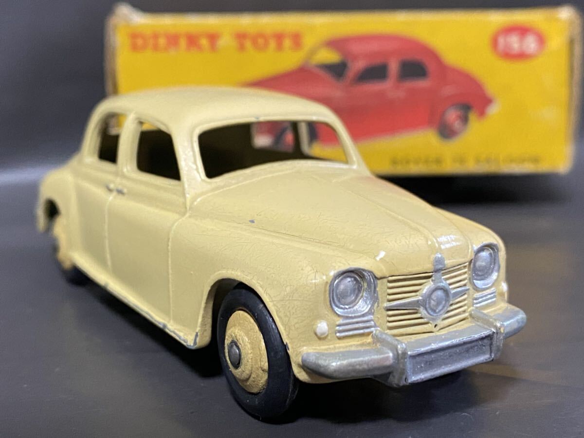 英 Dinky Toys #156 Rover 75 Saloon  ディンキー 40シリーズ ローバー P4 サルーン ビンテージ vintage Meccano England GB UKの画像1