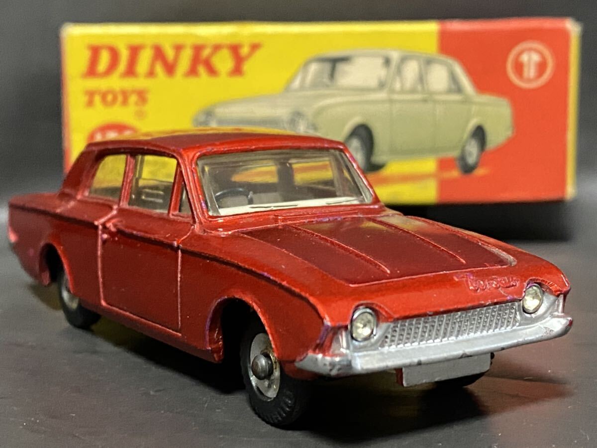 英 Dinky Toys #130 Ford Consul Corsair  ディンキー フォード コンサル コルセア ビンテージ vintage Meccano England GB UKの画像1