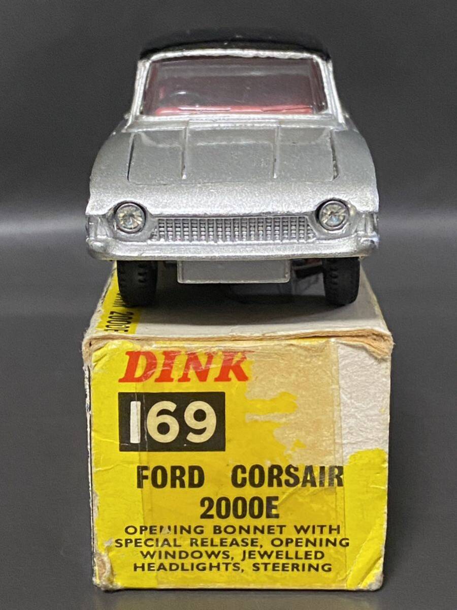 英 Dinky Toys #169 Ford Corsair 2000E  ディンキー フォード コルセア 絶版 ビンテージ vintage Meccano England GB UKの画像5