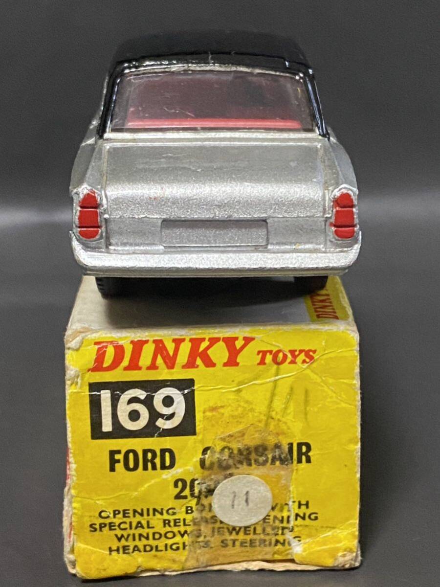 英 Dinky Toys #169 Ford Corsair 2000E  ディンキー フォード コルセア 絶版 ビンテージ vintage Meccano England GB UKの画像6