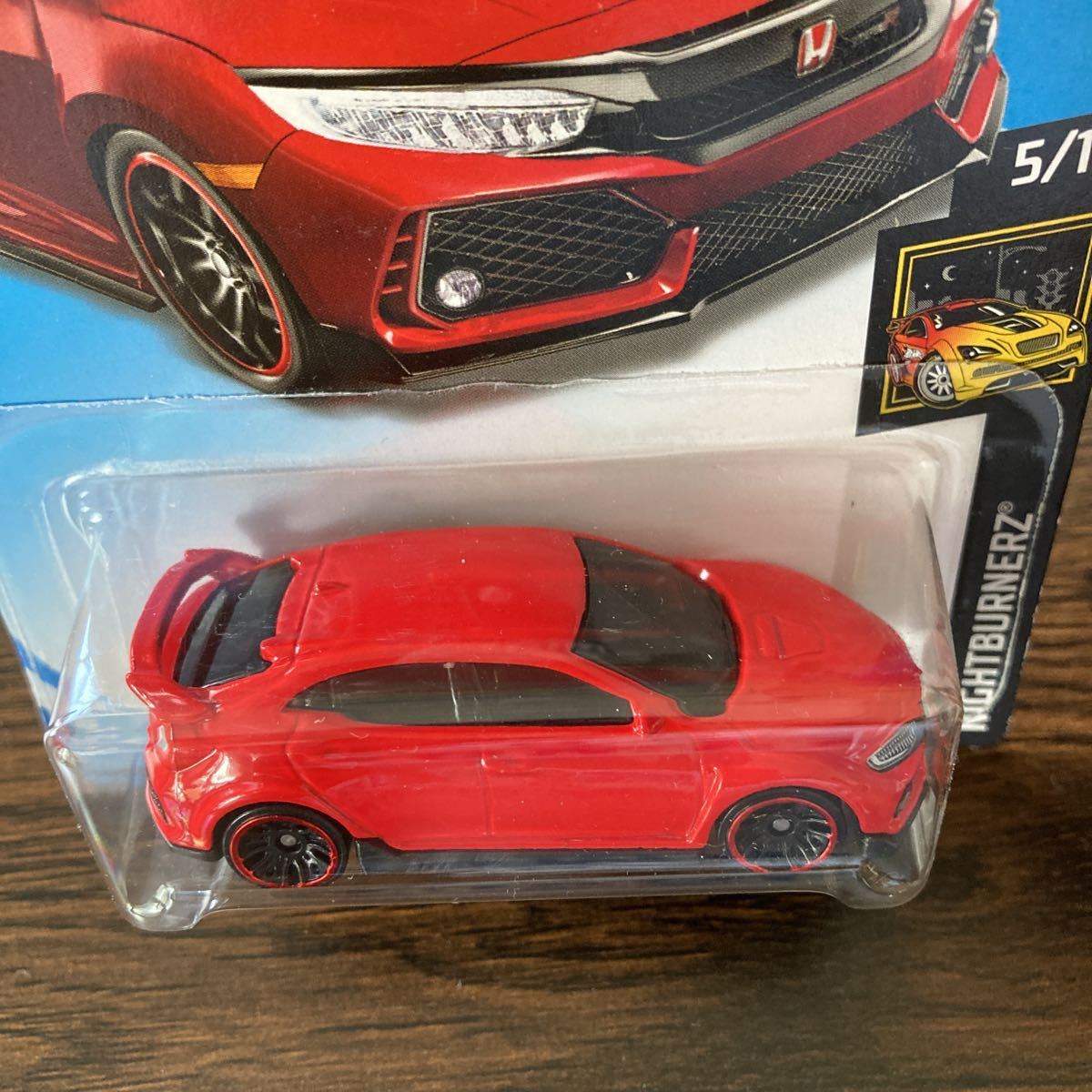 ホットウィール Hot Wheels 2018 HONDA CIVIC TYPE R ホンダ シビック タイプR レッドの画像2