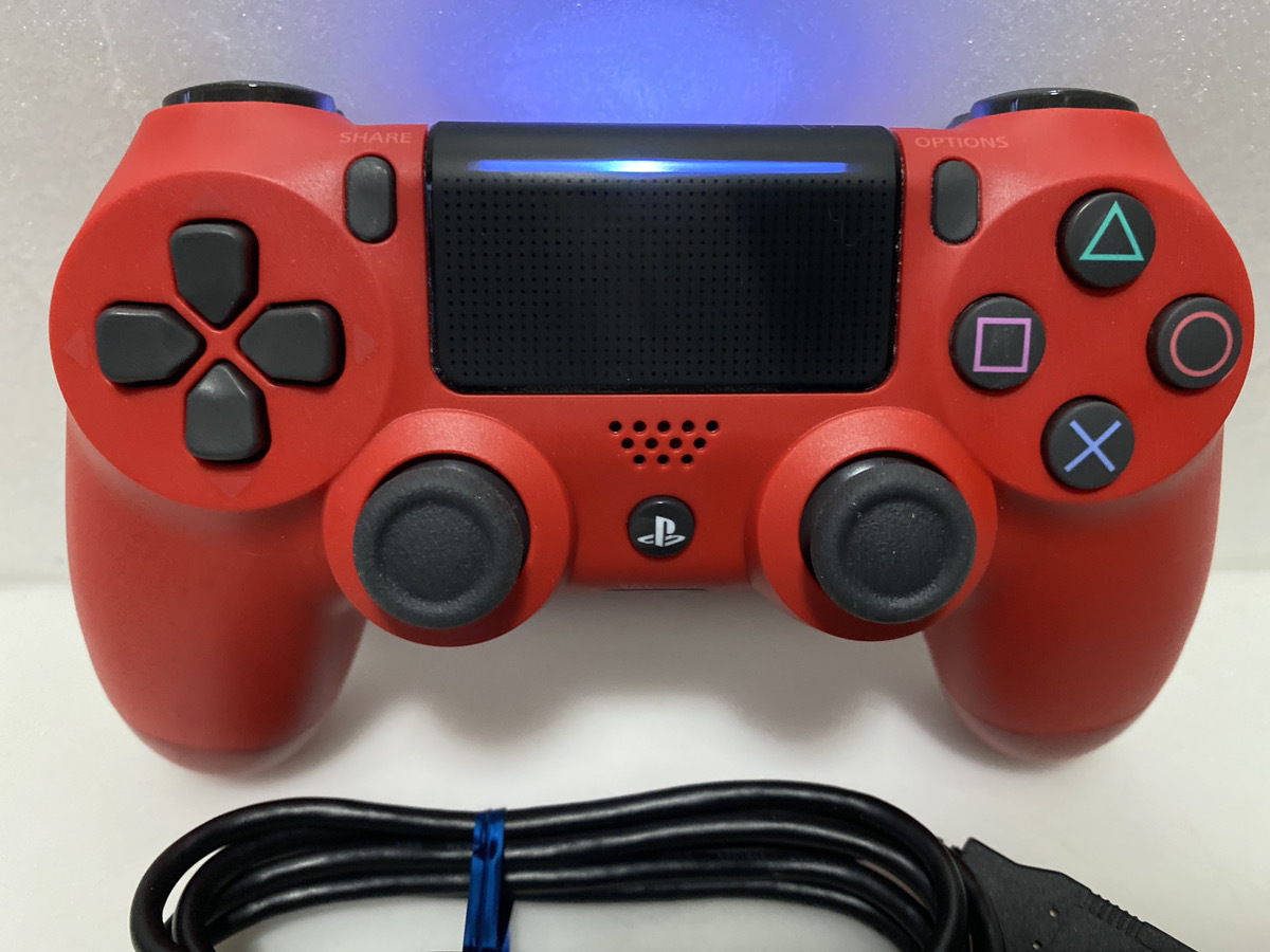 【送料無料】PS4 純正コントローラ★デュアルショック４★マグマ・レッド ★DUALSHOCK4 の画像1